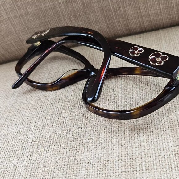 Kirkland Signature HAVANA Women Eyeglasses Frame KS HEDGES 791161 Glasses - Picture 4 of 12